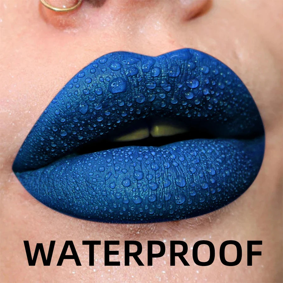 Velvet Matte Liquid Lipstick – Waterproof Lip Gloss & Tint