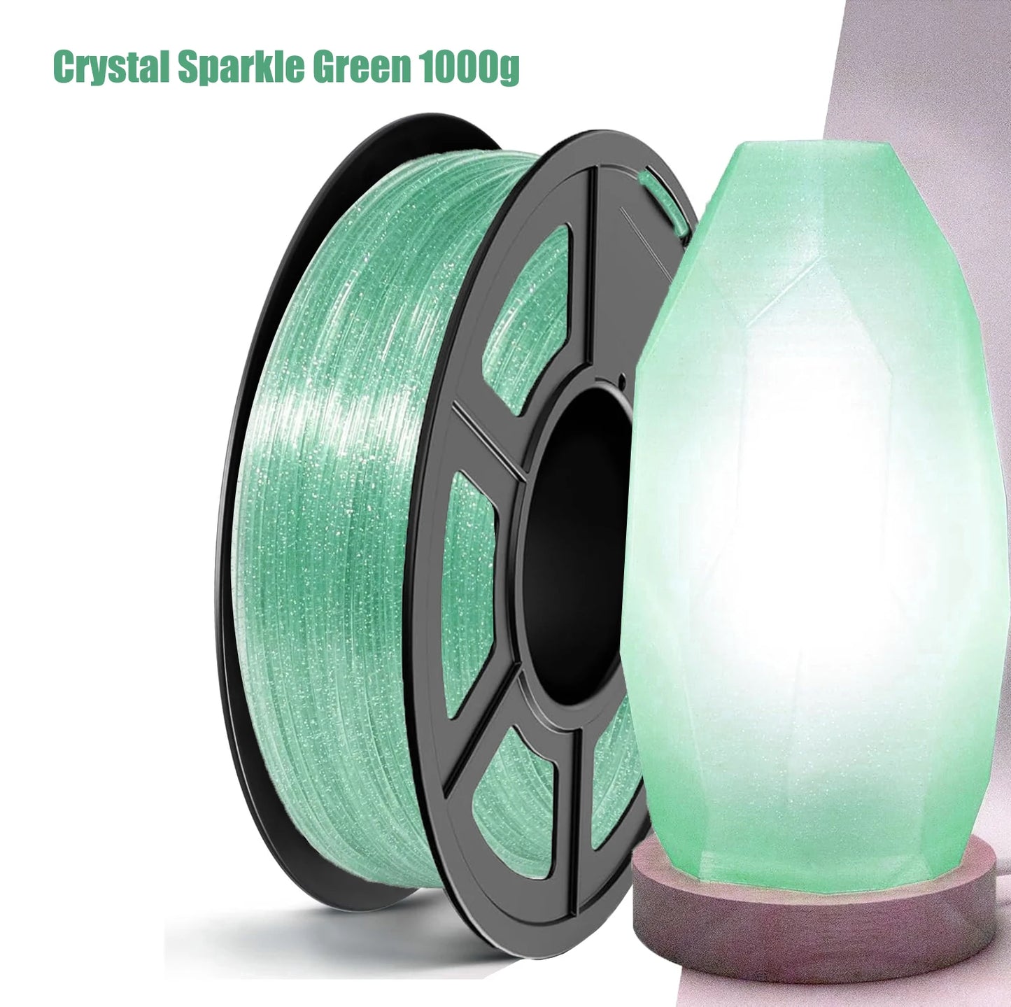 Translucent Crystal PLA Filament 1.75mm | 3D Maliang Spool