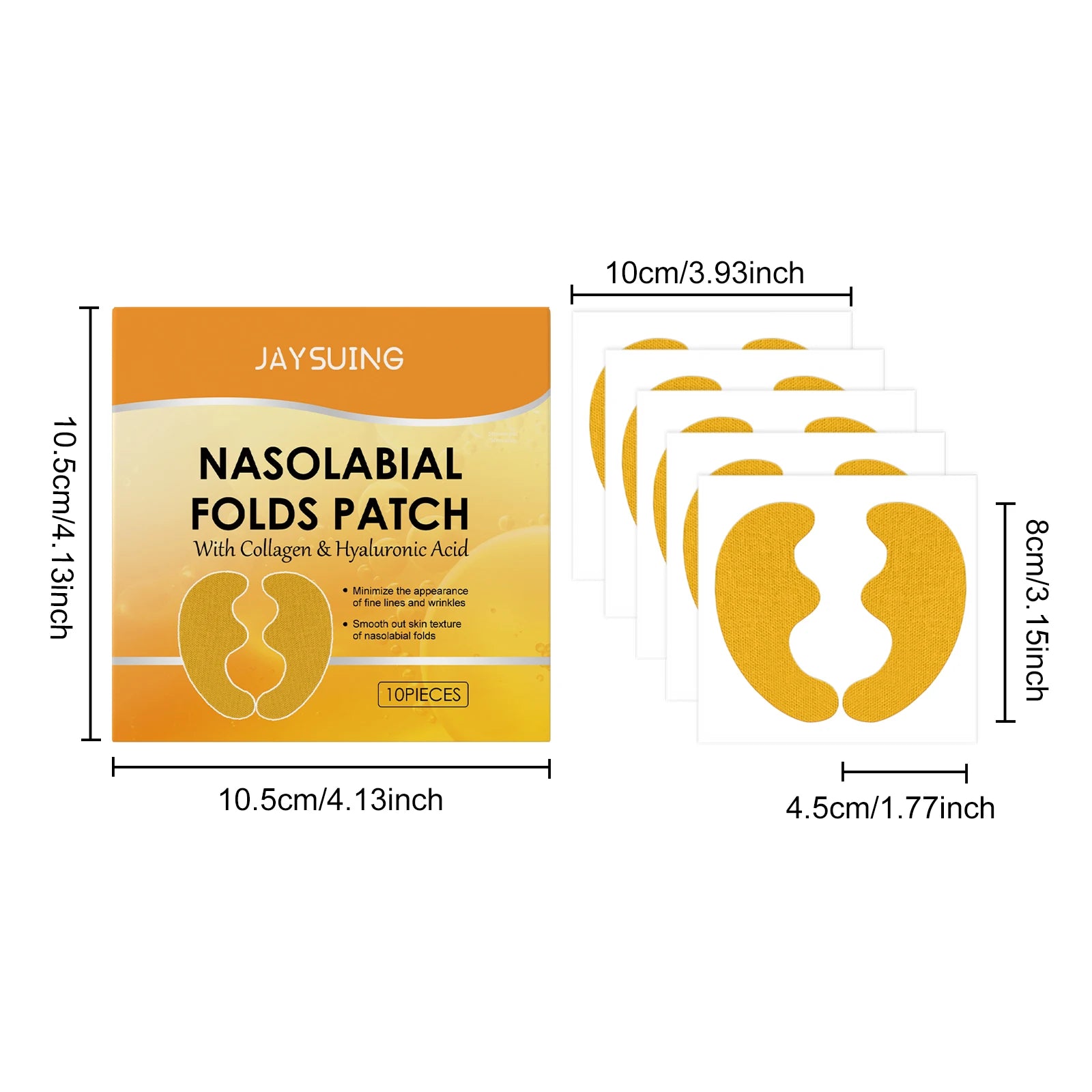 Nasolabial Fold Collagen Gel Patches – Anti-Wrinkle Face Lift Peaceful Pleasures Health and Wellness