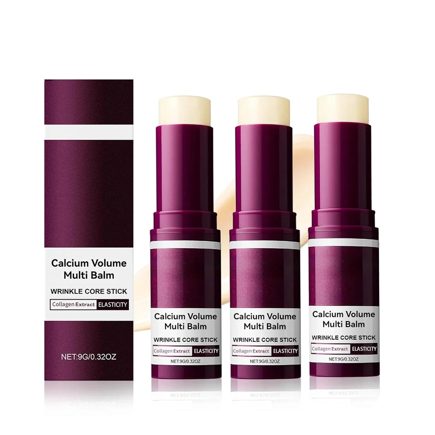 Calcium & Collagen Balm Stick – Eye, Neck & Face Moisturizer