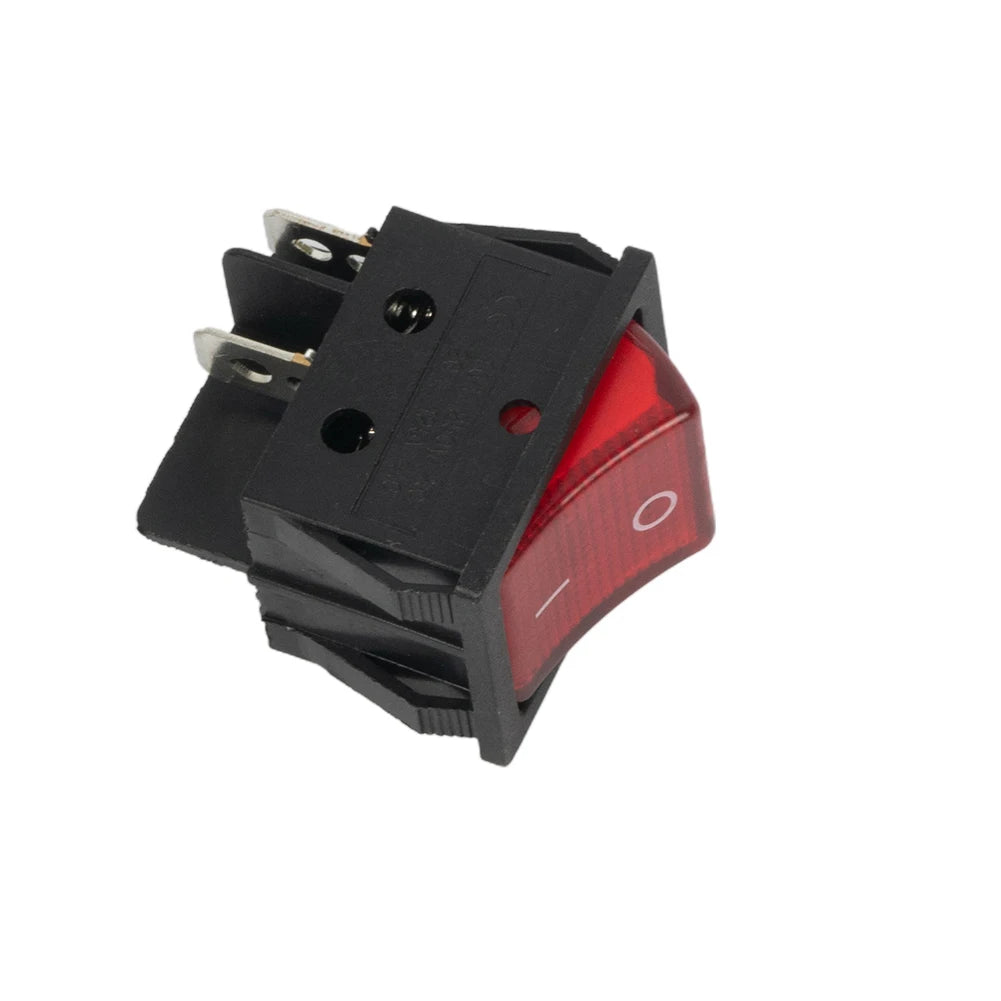 Rocker Switch RED 2 Position 4 Pins POWER PUMP OFF Illuminated