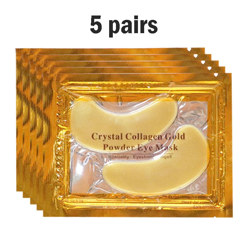 BIOAOUA Gold Collagen Eye Patches – Dark Circles & Puffiness