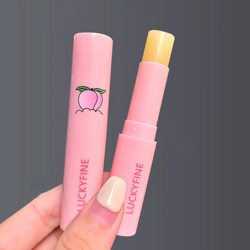 Peach Lip Balm – Color-Changing Moisturizing Lip Care 2.8g