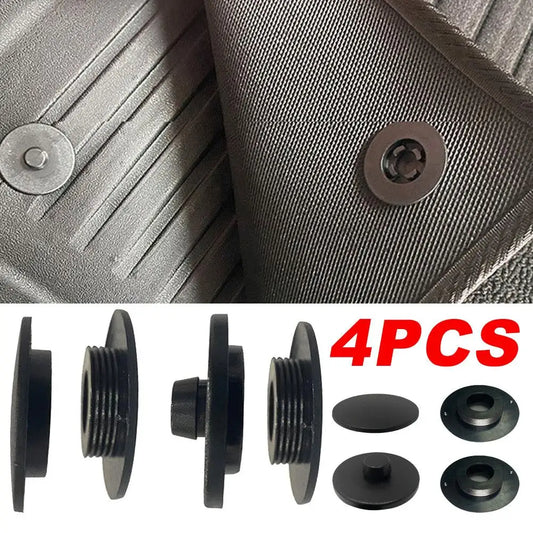 1/2/4/8* (4 pieces) Car Foot Mat Clip Double Layer Fixed Clips Set Arpet Fixing Clamps Buckle Fixer Car Accessories Peaceful Pleasures Health and Wellness
