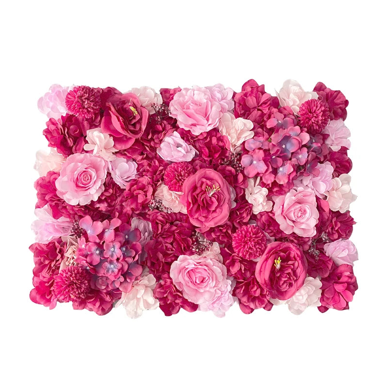 Silk Rose 3D Flower Wall Panel | Wedding & Party Backdrop