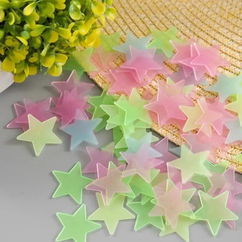 Luminous Star Wall Sticker Suitable Bedroom Ceiling Decoration