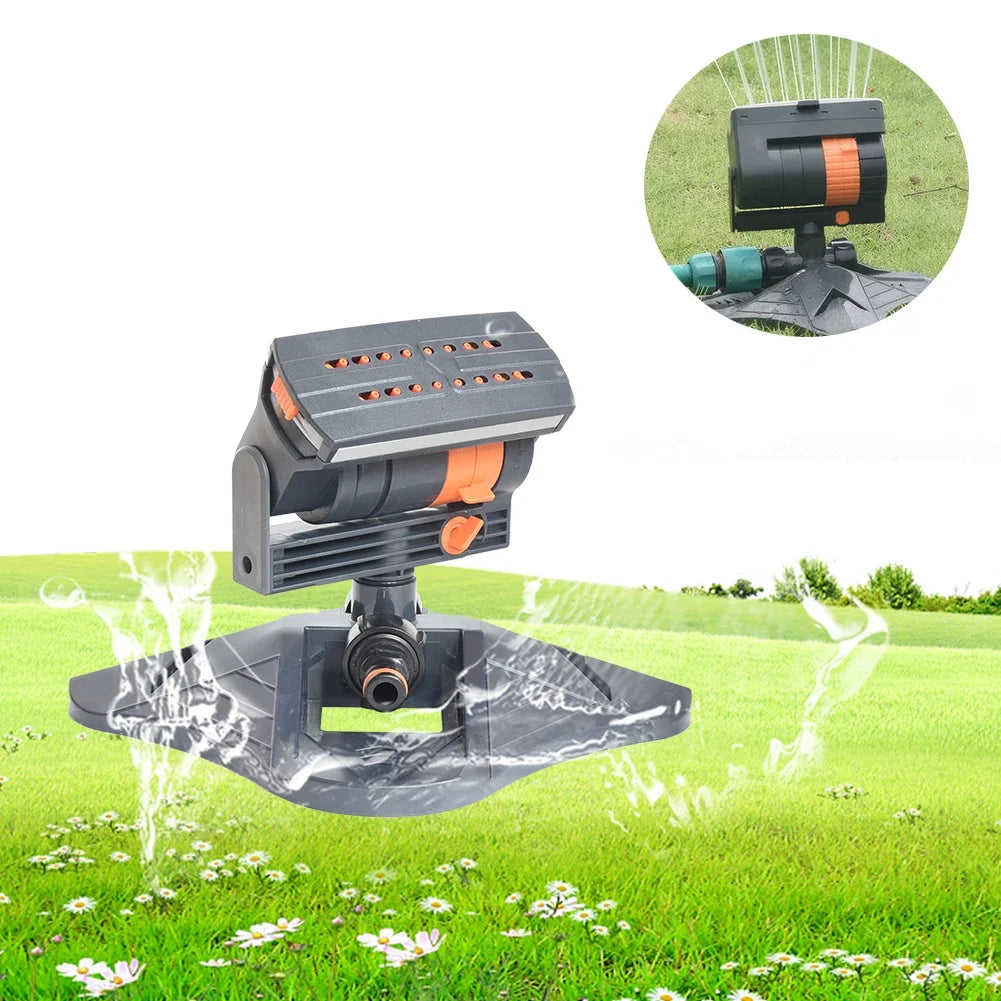 Mini Oscillating Lawn Sprinkler – 16-Hole Adjustable Garden Peaceful Pleasures Health and Wellness