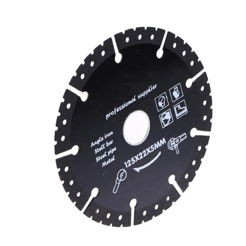 115*22*5mm/125*22*5mm Metal Cutting Diamond Plate Diamond Saw Blade Cutting Disc For Iron Steel Rods Metal Sheets Aluminum Peaceful Pleasures Health and Wellness