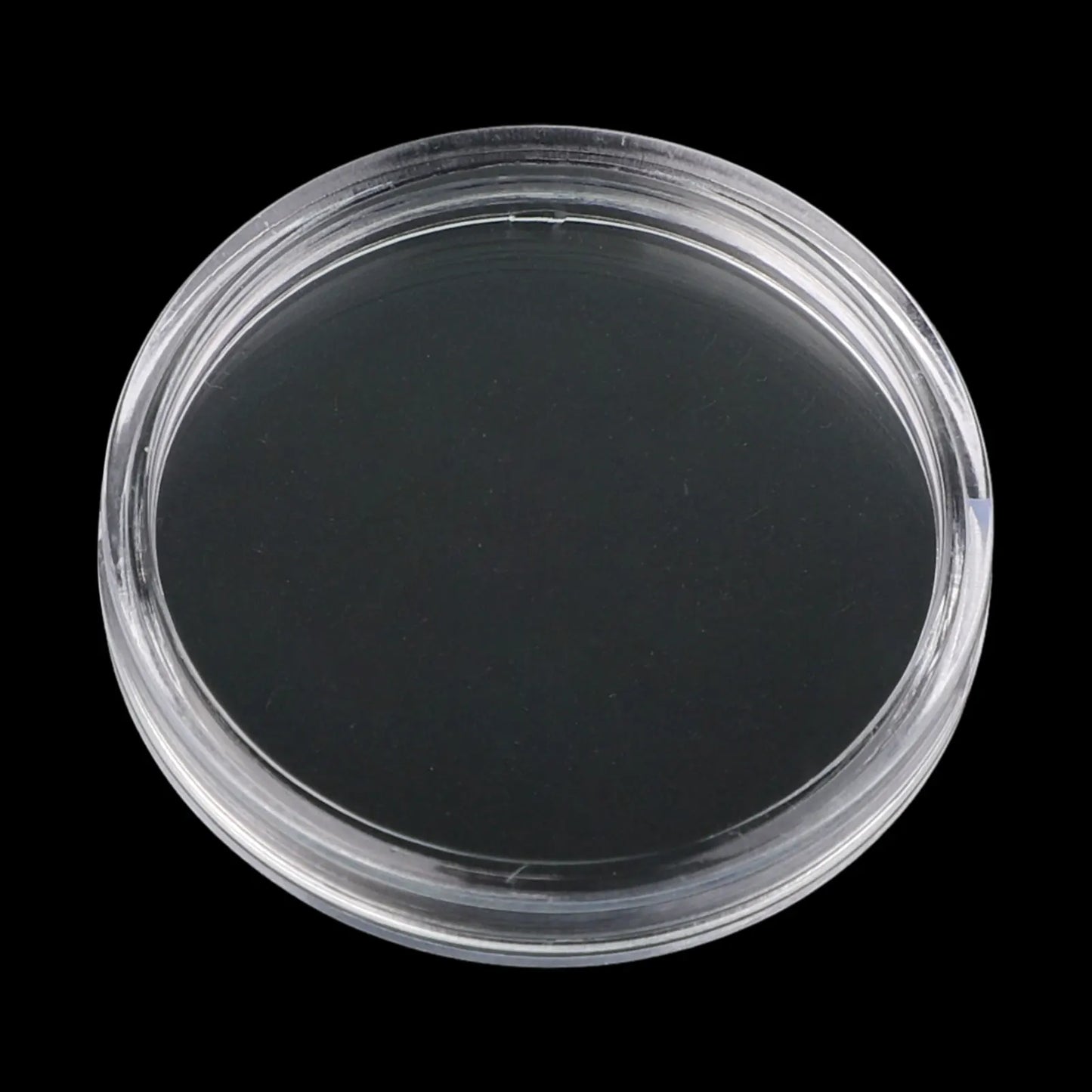 100-Pack Clear 32mm Coin Capsules – Transparent Storage Holders