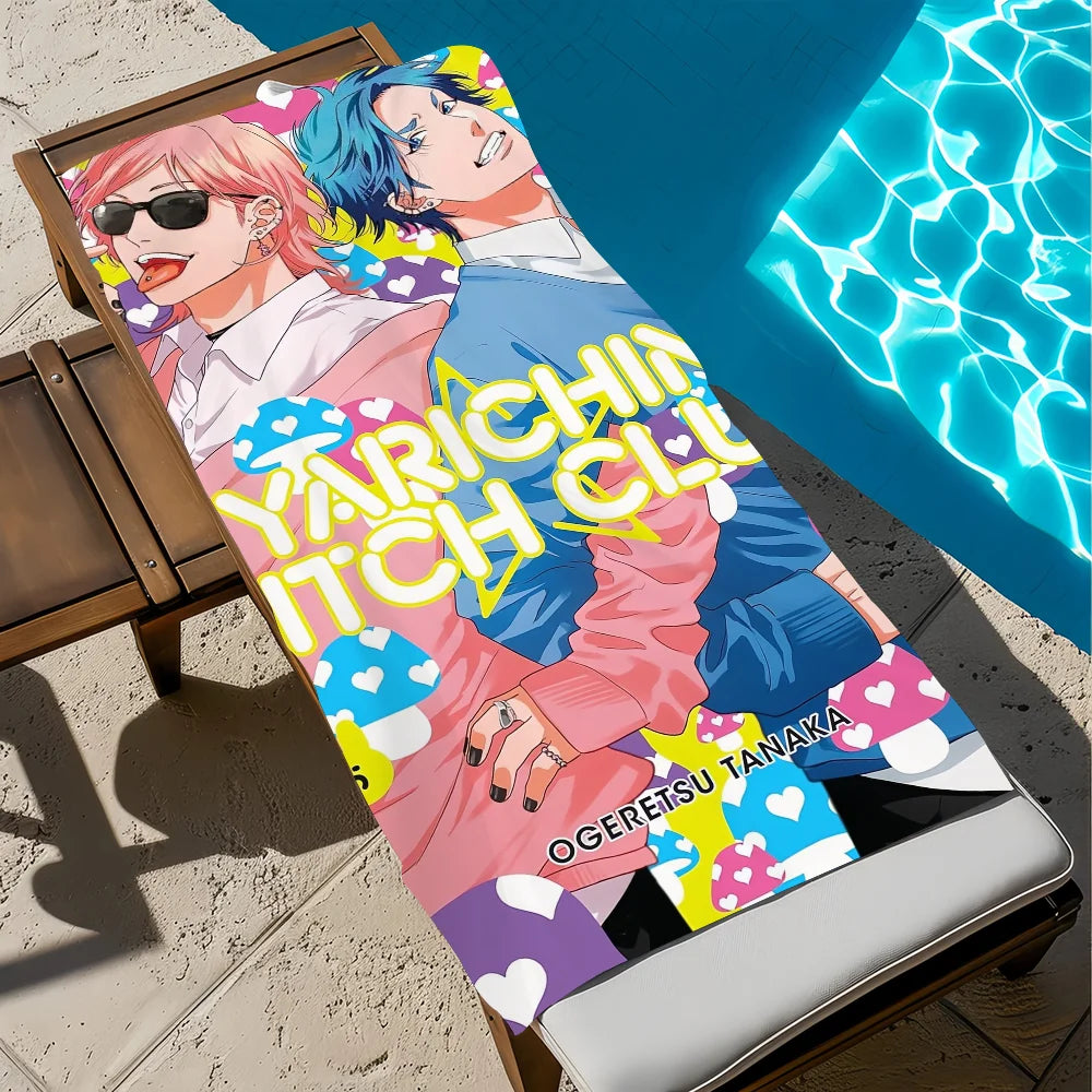Anime Quick-Dry Beach Towel | Soft Lightweight Multipurpose