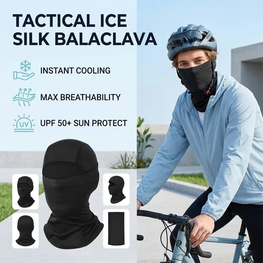 Full Face Mask for Men Women Camouflage Motorcycle Balaclava Quick Dry Cycling Headwear Fishing Skiing Sun Hood Hat 10 Colors Peaceful Pleasures Health and Wellness
