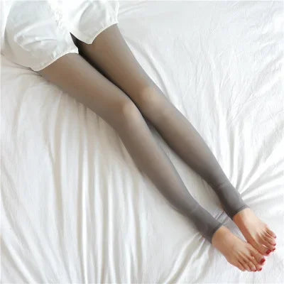 Women's Thermal Fleece Tights – Warm Velvet Pantyhose Winter