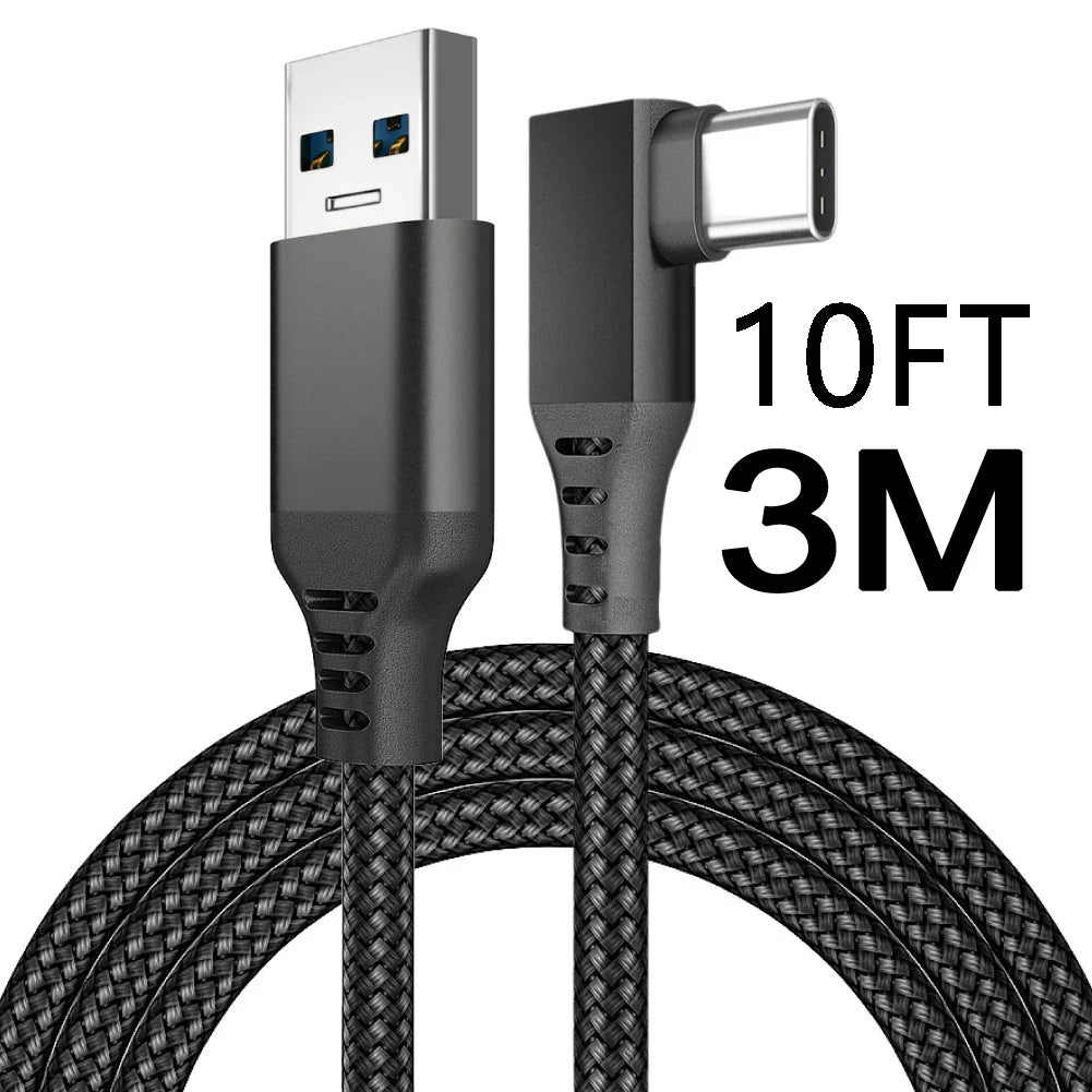 Meta Quest 2 Link Cable USB-A to USB-C 5M | VR Accessory