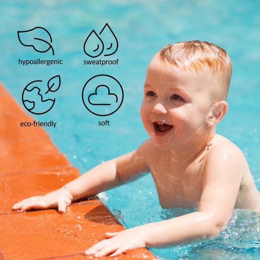 Baby Waterproof Ear Protection Stickers – Bath & Swimming Baby Ear Protection Oasis Select
