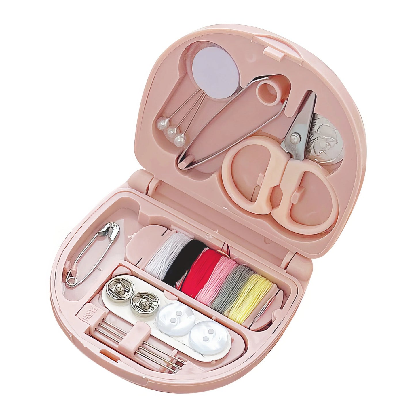 Pink Sewing Kit – Portable Complete Set for Home & Travel