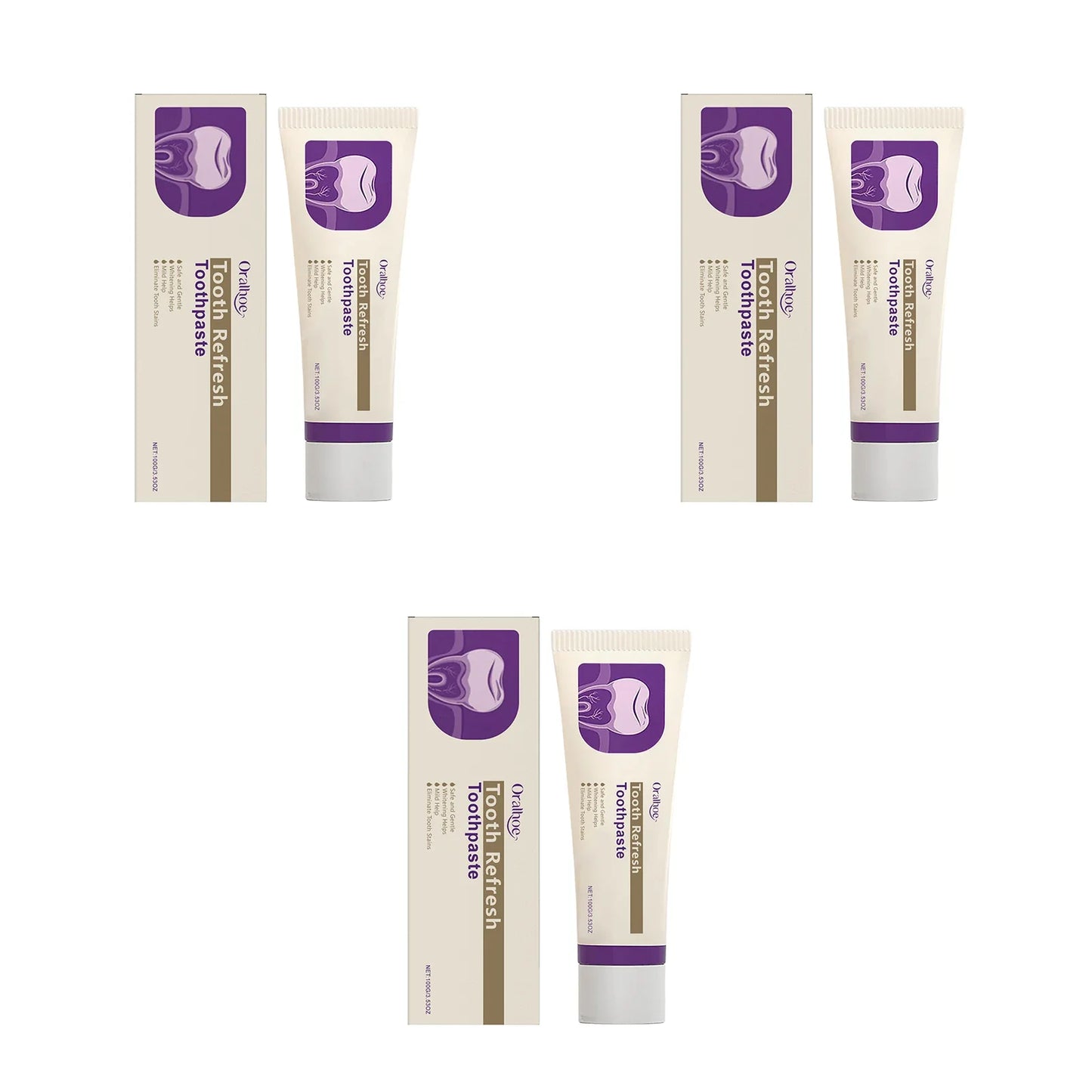 Oralhoe Whitening Toothpaste – Stain Removal & Fresh Breath