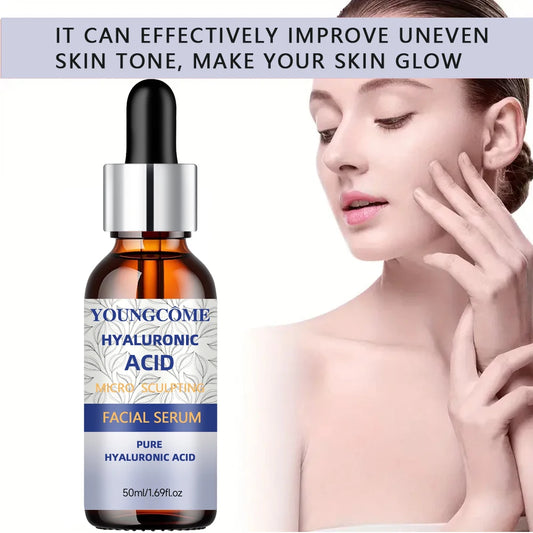 "30ML /50ML Hyaluronic Acid & Niacinamide Serum - 2X Intense Hydration + Brightening | Peaceful Pleasures Health and Wellness