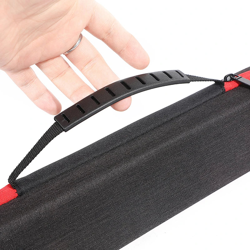 Hair Straightener Storage Bag Curling Iron Container EVA Handbag Curling Clip Carry Travel Case Waterproof And Anti-fall Peaceful Pleasures Health and Wellness
