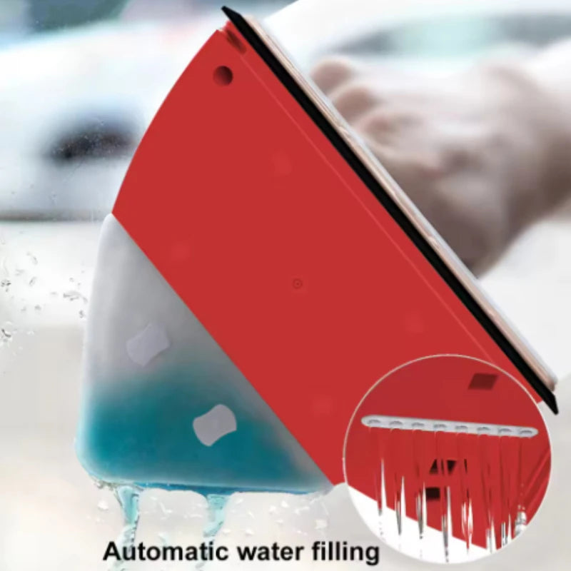 Commercial and household high-rise cleaning window cleaner with automatic water outlet and magnetic suction for wiping glass Peaceful Pleasures Health and Wellness