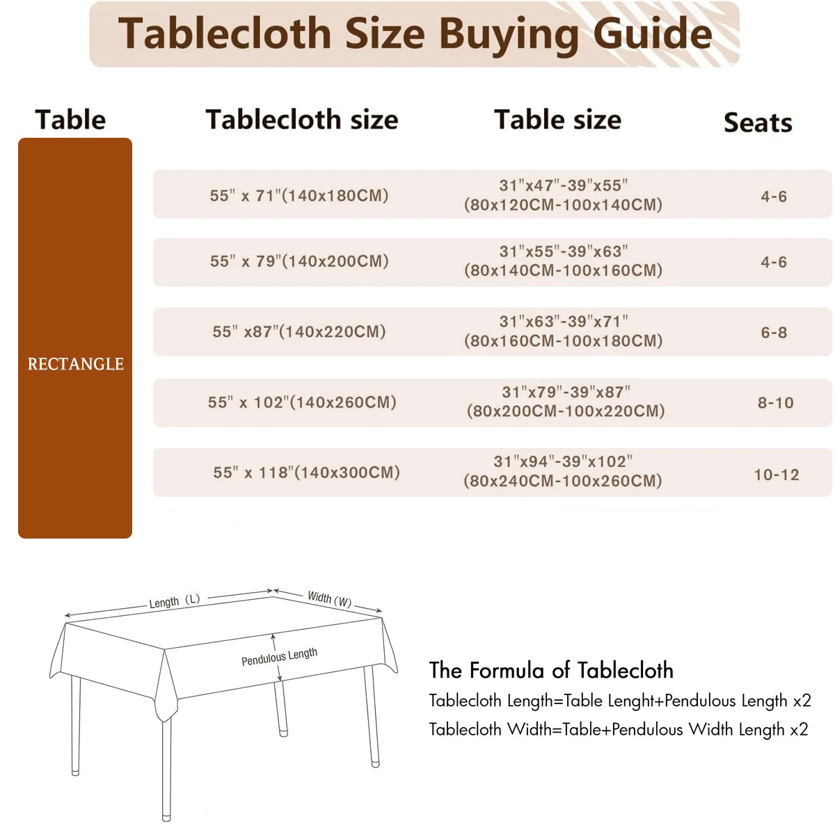Battilo Linen Cotton Tablecloth | Striped Tassel Table Cover