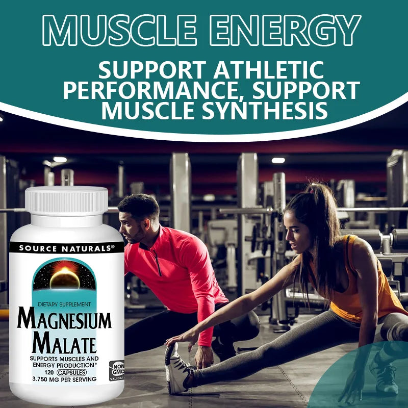 Magnesium Malate 3750mg – Muscle, Energy & Heart Health