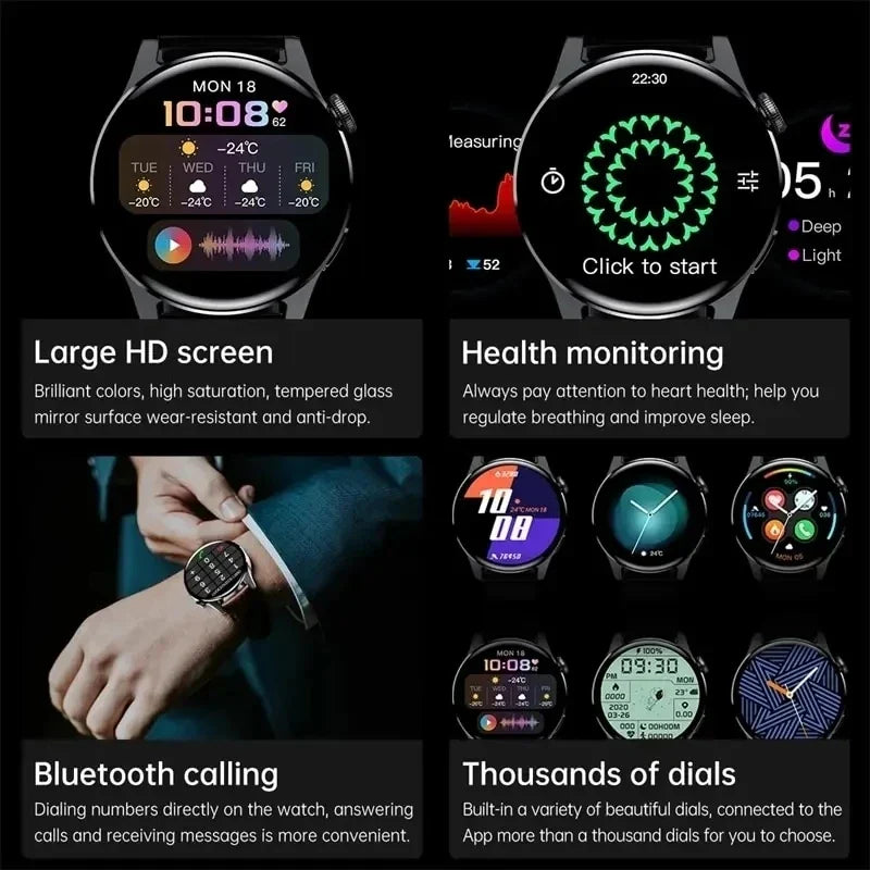Men's Bluetooth Smartwatch HW12 – Fitness, Calling & IP68