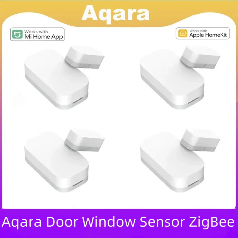 Aqara Door Window Sensor Zigbee Wireless Connection Alarm Smart Door Sensor Smart Home for Xiaomi Mijia APP Mi Home Homekit Peaceful Pleasures Health and Wellness