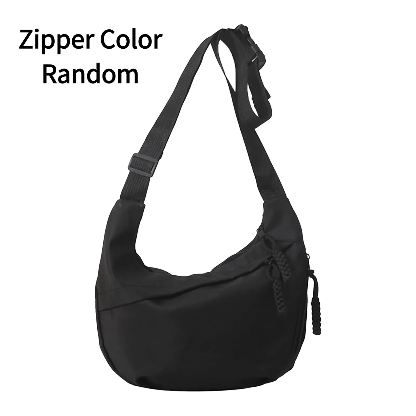 1Pcs/lot New Style Classy Fashion Single Shoulder Bag Large Capacity Commuting Crossbody Bag Thoughtful Gift for Office Workers Peaceful Pleasures Health and Wellness