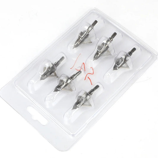 Archery Broadhead 100 125grain Arrowhead Sharp 2 3 Blades Arrow Tip Peaceful Pleasures Health and Wellness