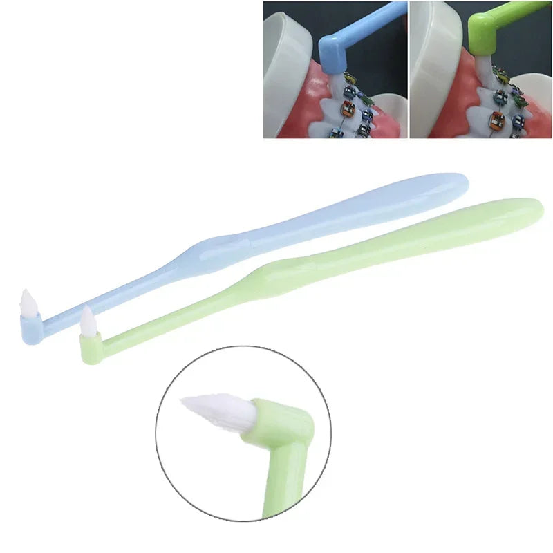 Interdental Brush Soft Bristle for Braces, Flossing & Oral Care
