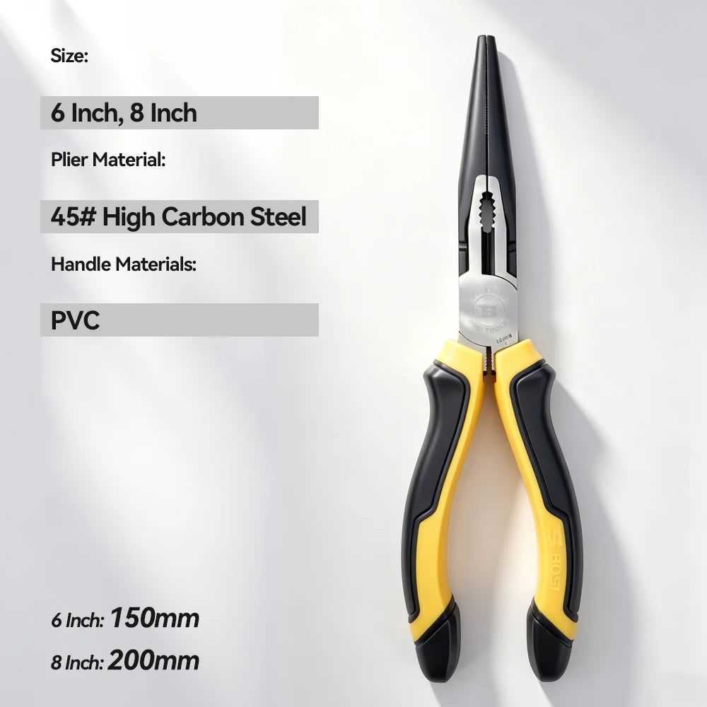 RDDSPON Needle Nose Pliers Hardware Tools Universal Wire Cutters Electricians Multifunctional Universal Diagonal Pliers for Home Peaceful Pleasures Health and Wellness