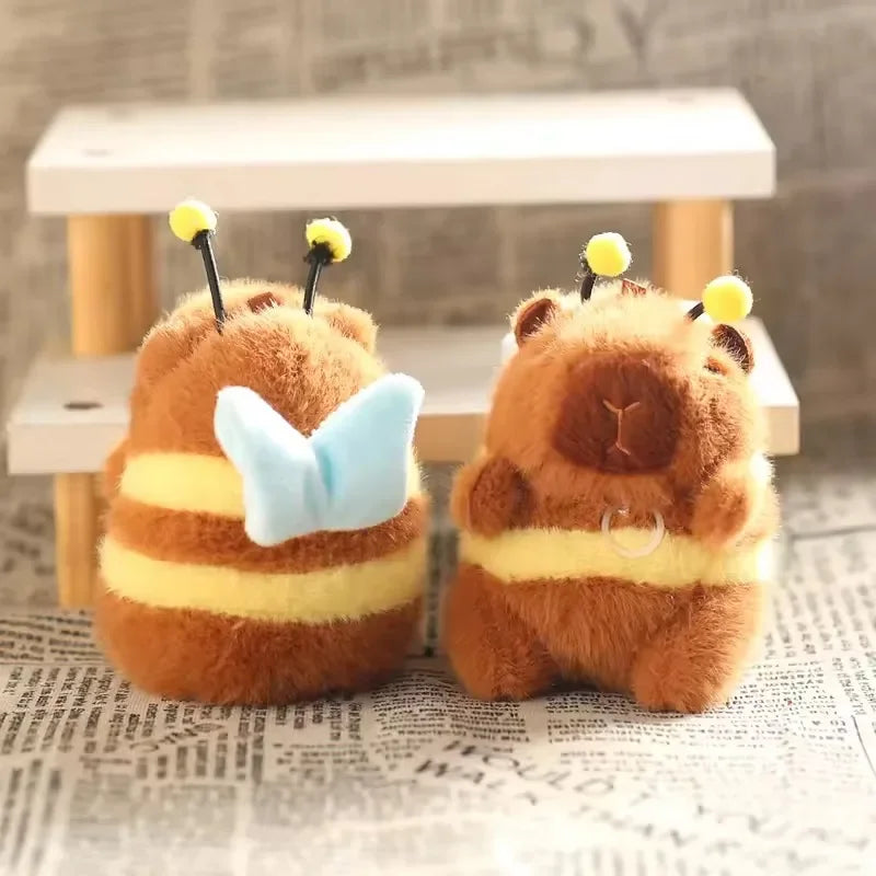 Cute Capybara Plush Keychain Bag Pendant & Car Charm Gift