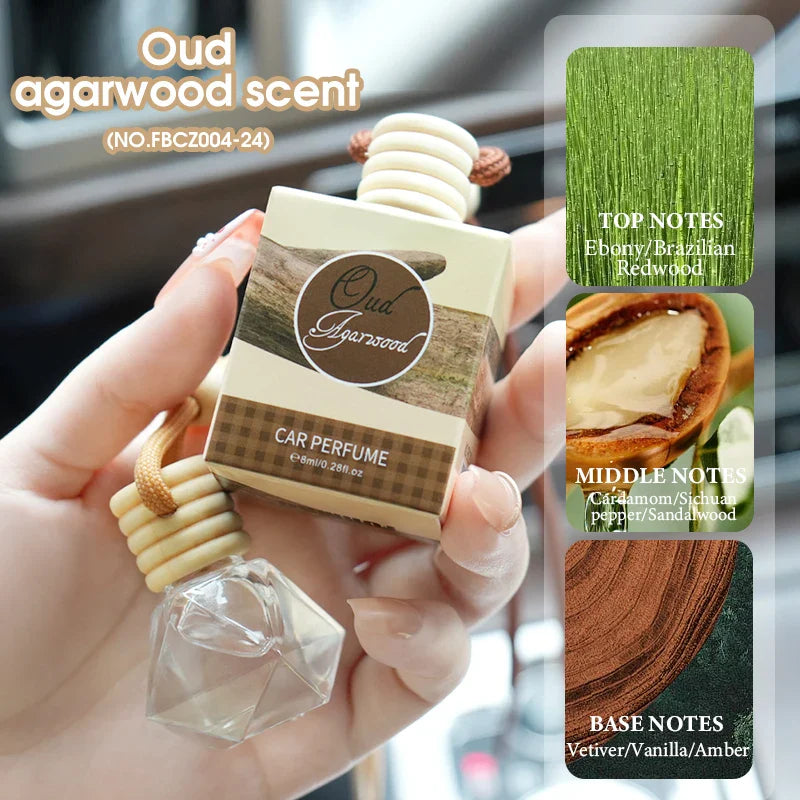 Woody Lemon Car & Home Air Freshener – Long-Lasting Scent