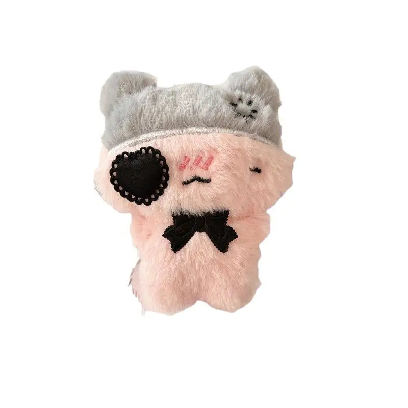 Kawaii Plush Cat Keychain | Soft Kitty Bag Charm Pendant