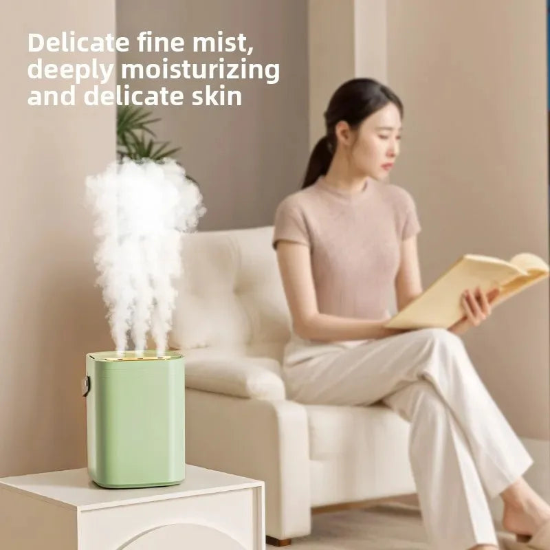1.8L Night Light Humidifier & Essential Oil Diffuser | 3 Spray