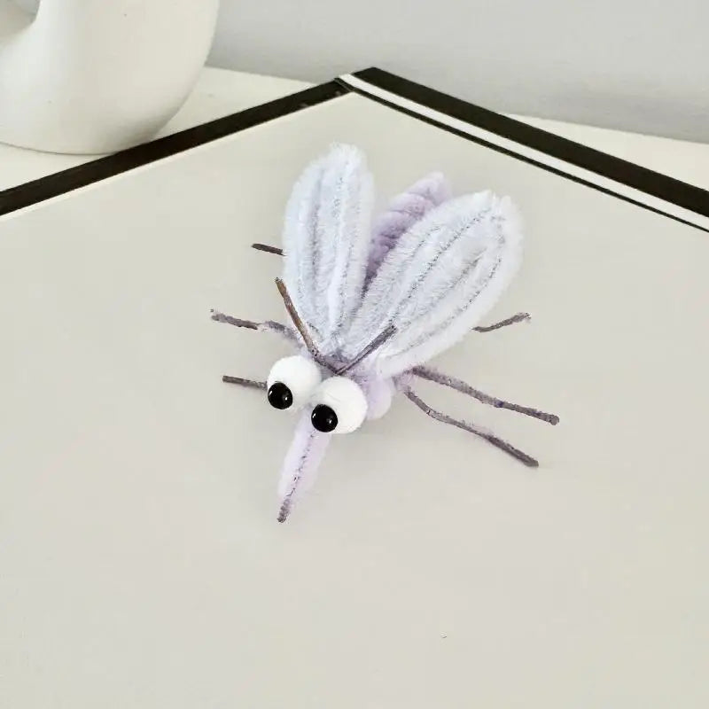 Mosquito Plush Hairpin – Cute Cartoon Insect Hair Clip