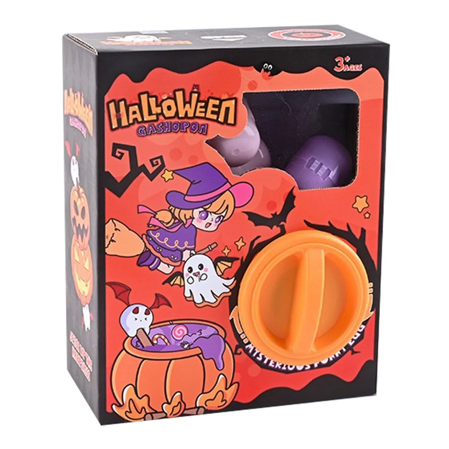 Halloween Mini Claw Machine for Kids – 6 Blind Box Surprises