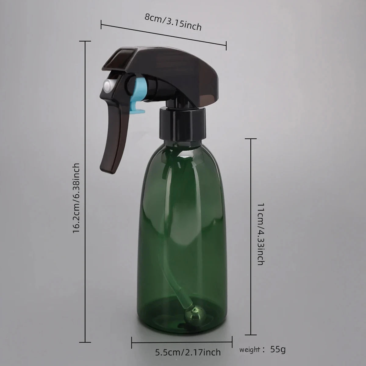 Salon Hairdressing Spray Bottle Plastic Refillable Fine Mist Water Sprayer ﻿ With Ball Bearing Barbershop Home Water Can Tools Peaceful Pleasures Health and Wellness