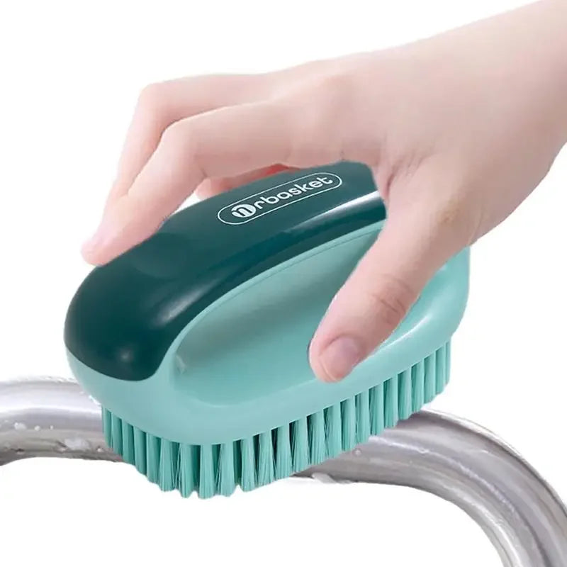 Soft Bristle Shoe Cleaning Brush – Anti-Slip & Hangable