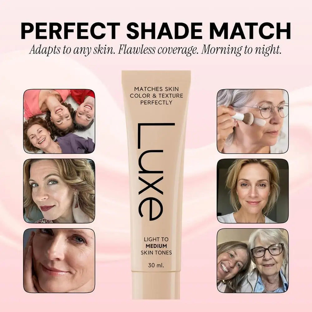 Korean Color-Adjusting Liquid Foundation | Full Coverage Matte