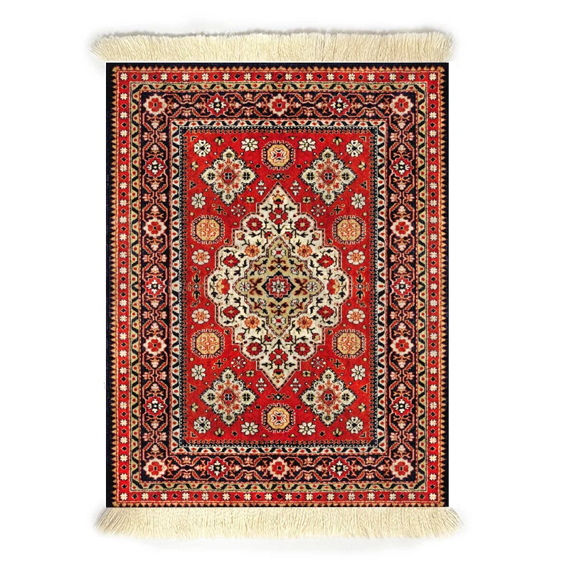 Mousepad Persian Carpet Keyboard and Mouse Pad Office Accessories Mouse Support Table Computer Mouse Mat Desk Mat Peaceful Pleasures Health and Wellness