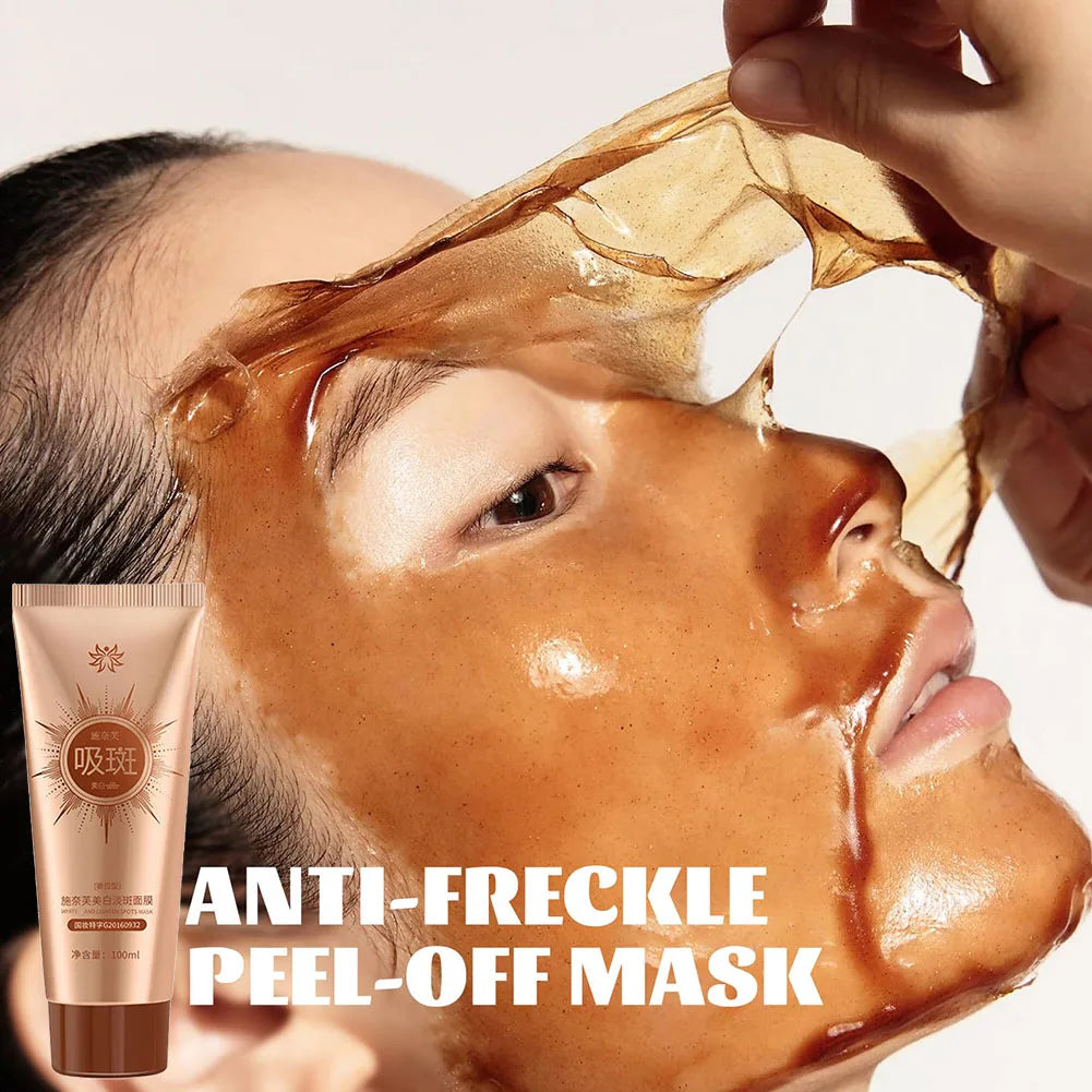 Anti-Blemish Brightening Peel-Off Face Mask 100ml – Deep Pore Cleansing & Glowing Skin (2/3pcs) Peaceful Pleasures Health and Wellness
