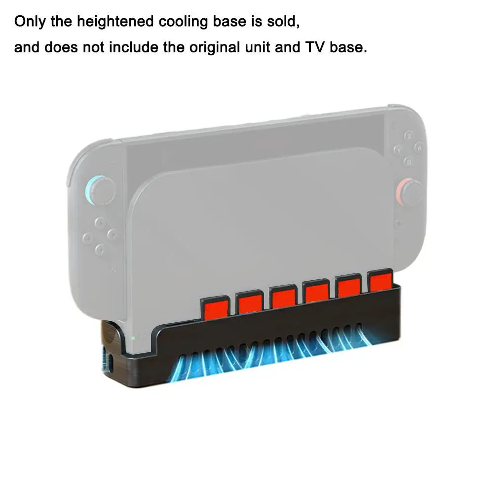 Nintendo Switch 2 Cooling Base Stand – 3D Printed Ventilation
