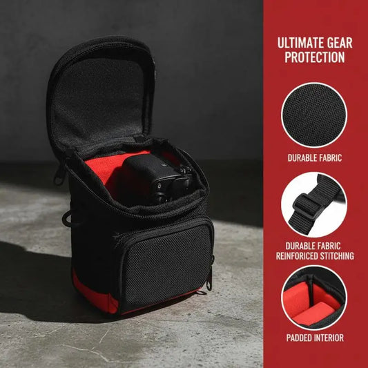 Waterproof Nylon Mini Camera Bag – Black Shoulder Backpack Camera Shoulder Bag Oasis Select