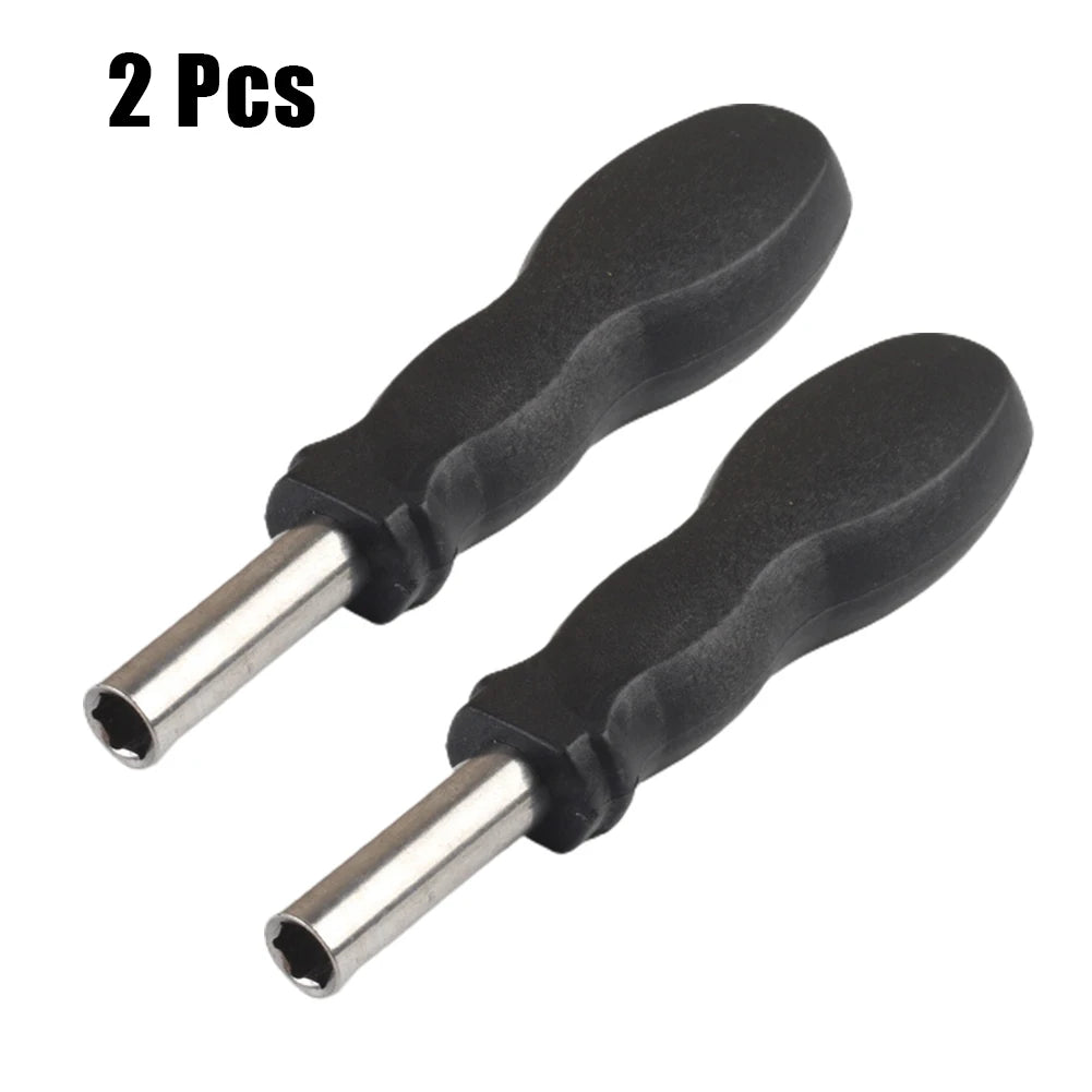 Hex Plastic Screwdriver Handle Home Repair Hand Tool Practical Small