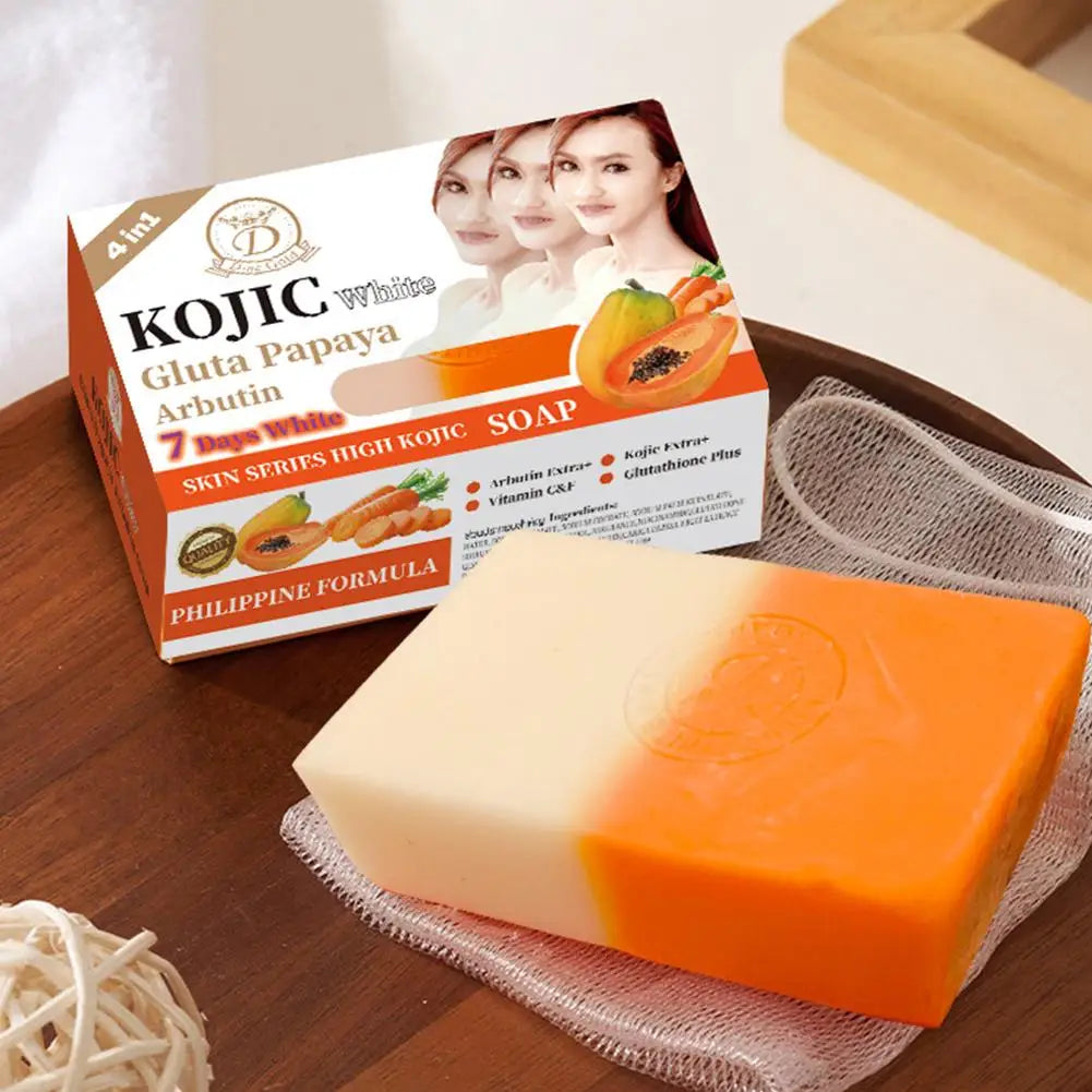 Papaya Kojic Acid Brightening Soap – Vitamin C Bar 160g