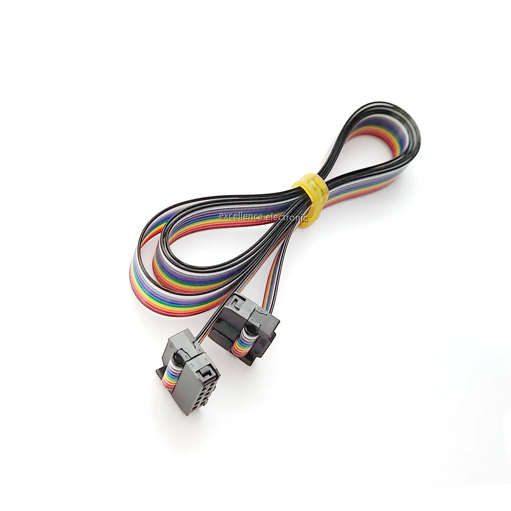 1PCS Ender-3/CR-10 Series Screen Extension Cable 10 Pins Flexible Flat Ribbon Jumper Display Cable for 3d Pirnter Peaceful Pleasures Health and Wellness