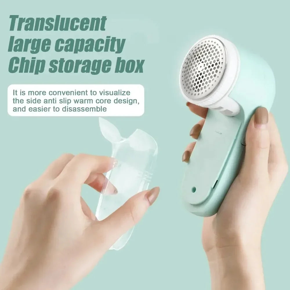Electric Lint & Pet Hair Remover – Fabric Shaver Roller