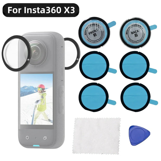 Insta360 X3 Dual Lens Protector – Waterproof PC Cover Guard Camera Lens Protector Oasis Select