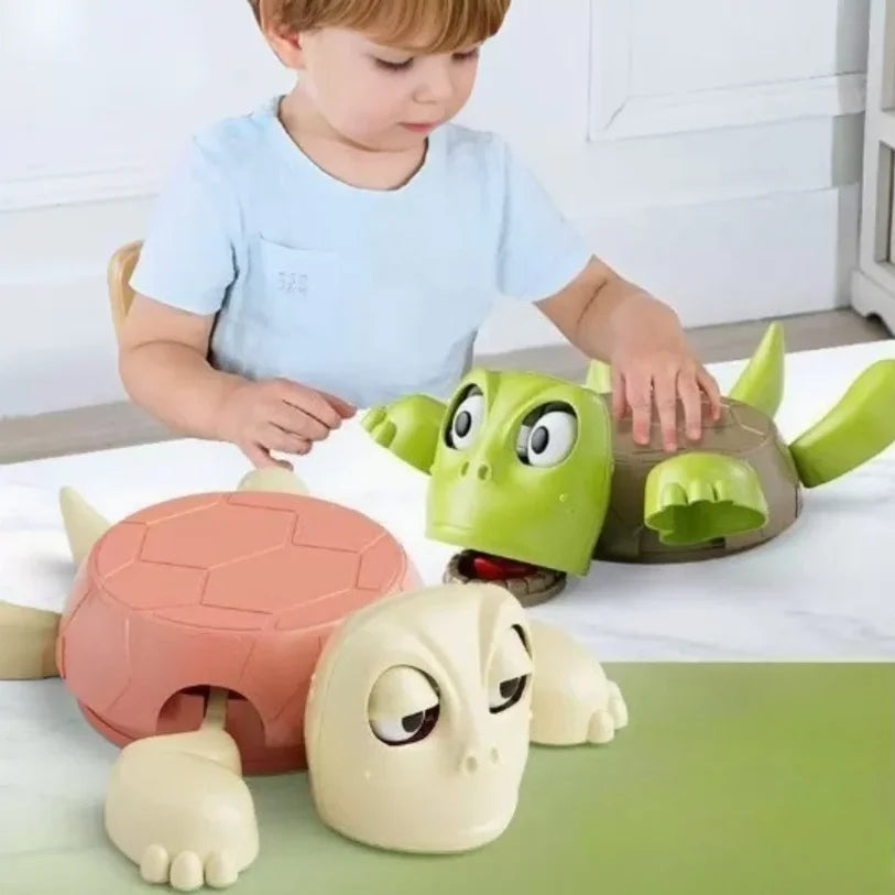 Funny Turtle Coaster – Pop-Out Eyes & Limbs Novelty Cup Mat